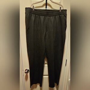 NWOT Old Navy High Waisted Dynamic Fleece Wide Leg Trouser Pants XXL